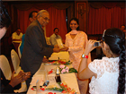 RECEIVING AWARD FOR LOW VISION-EYE CARE PROJECT FOR THE YEAR 2011